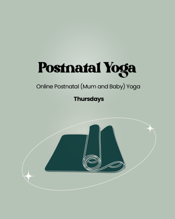 Postnatal (Mum & Baby) Yoga Online - 6 weekly sessions